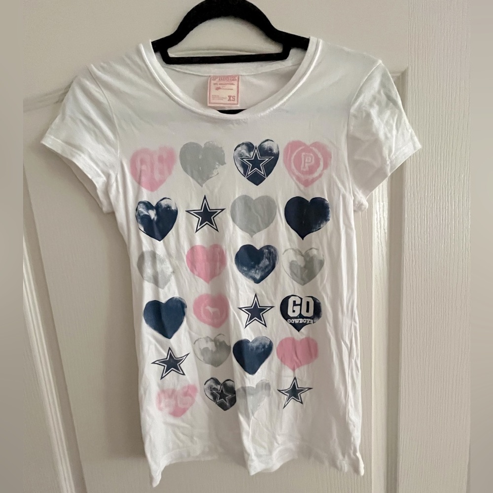 ⭐️🏈💙 Victoria’s Secret PINK Dallas Cowboys tee ⭐️🏈💙